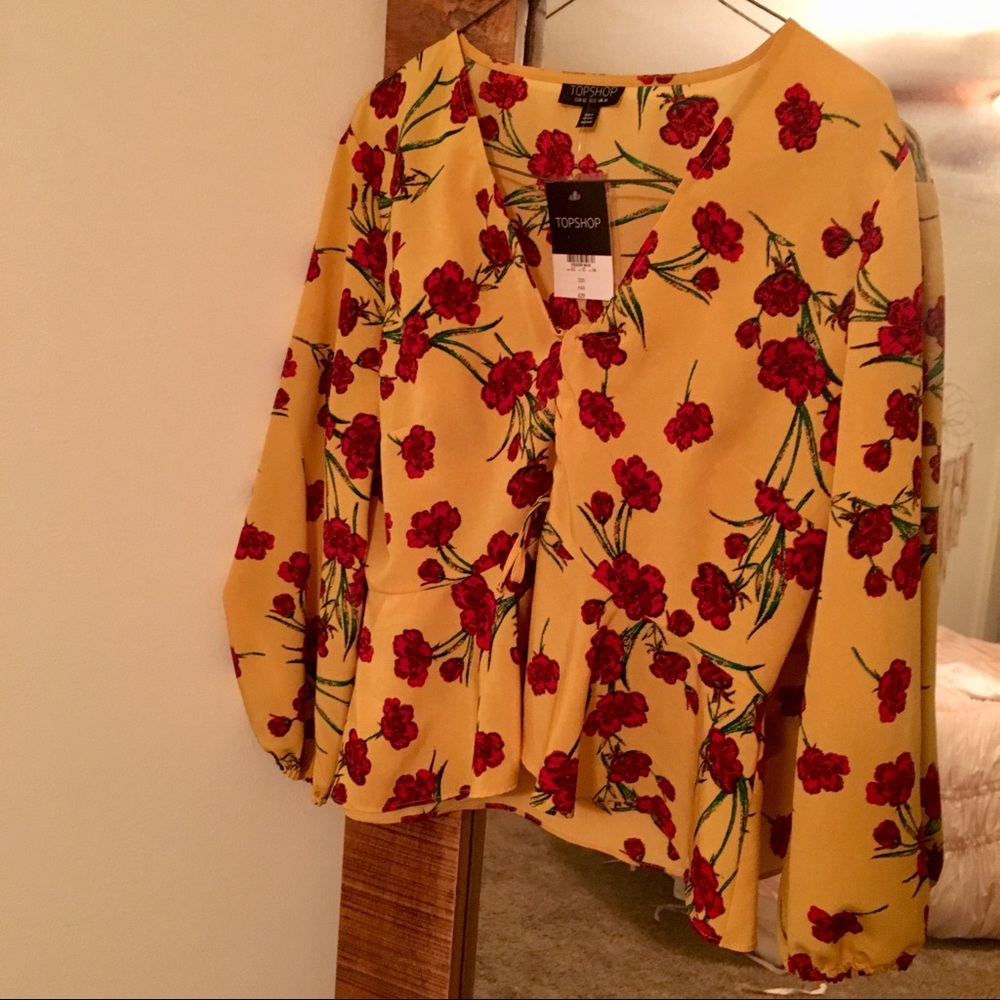 NWT Topshop blouse
